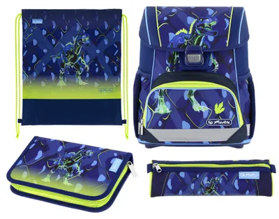 Zdjęcie produktu dla Herlitz 400205563 Herlitz Schulranzen Loop Plus T. Rex Explorer