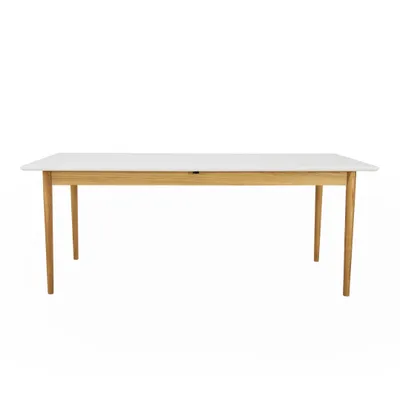 Zdjęcie produktu dla Rozkładany stół jadalny Tenzo Svea z drewna i materiałów drewnopochodnych 195–275 x 90 x 75 cm