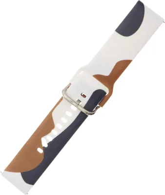 Produktbild von Strap Moro für Samsung Galaxy Watch 40 / 41 / 42 / 43 / 44 mm Silikonarmband Uhrenarmband - Muster 1