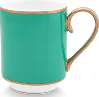 Produktbild von PIP STUDIO Chique Henkelbecher gold-grün 0,25 l
