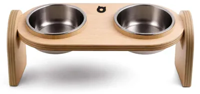 Produktbild von MAMAPETZ – Erhöhte Futternapfstation für Katzen und Hunde, Modell "Almo Dinner"