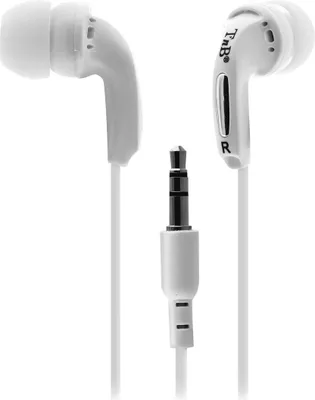 Produktbild von FIZZ In-Ear Kopfhörer, kabelgebunden, in Weiß, mit 3,5 mm Klinkenanschluss
