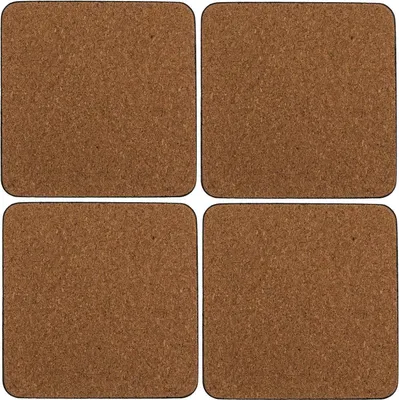 Immagine prodotto di Sottobicchieri retrò - Set da 4 pezzi - Regalo ideale - 100 x 100 mm