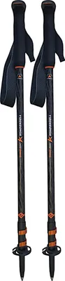 Produktbild von KOMPERDELL Carbon Three Wanderstock Länge 105–140 cm einstellbar schwarz 105-140 cm