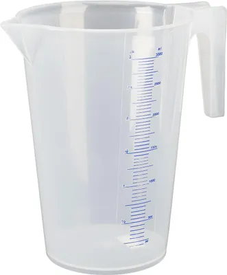 Immagine prodotto di Pressol Messbecher-PP-3 l, transparent-Skala ml/% 7064