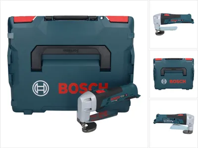 Zdjęcie produktu dla Bosch GSC 12V-13 Professional akumulatorowe nożyce do blachy 12 V + L-Boxx ( 060192610A ) - bez akumulatora, bez ładowarki