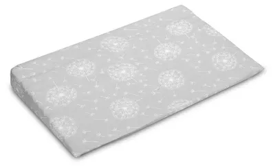 Produktbild von Bezug für Babykopfkissen - Keil Sensillo 59x37 cm Löwenzahn grau