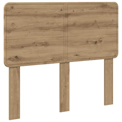 Image de Tête de lit vidaXL en bois composite chêne artisanal