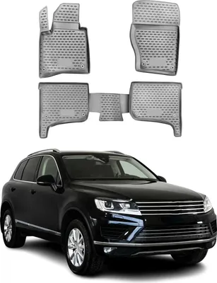 Immagine prodotto di 2010-2018 VW Touareg Tappetini TPE Grigio 4 pz