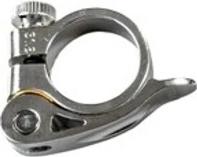 Produktbild von Tretwerk Aurora Sophia Sattelklemme Fahrrad E Bike Sattelschelle mit Schnellspanner Aluminium 31,8 mm