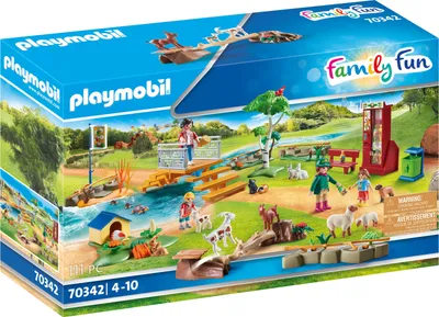 Produktbild von PLAYMOBIL Family Fun 70342 Erlebnis-Streichelzoo