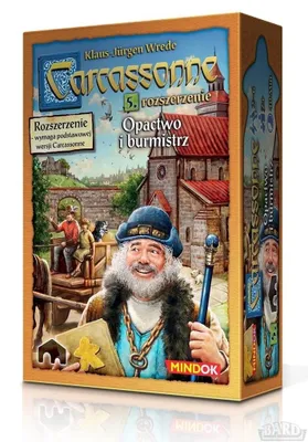 Obrázek produktu pro Carcassonne 5 - opatství a starosta edice 2