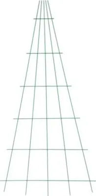 Immagine prodotto di Nohel Giardino Traliccio per piante FERRO V in metallo verde 0,75x1,5m