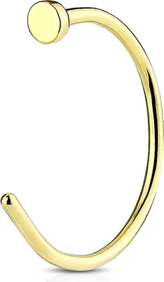Produktbild von Nasenring Nasenpiercing Piercing Hufeisen Ring Nose Hoop 8mm