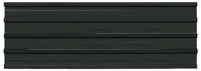 Zdjęcie produktu dla vidaXL Panel dachowy, 12 szt., antracyt, 129 x 45 cm, stal ocynkowana