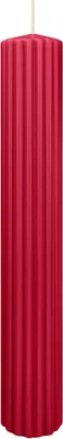 Produktbild von Rillen Kerzen Altrot 300 x Ø 45 mm, 4 Stück