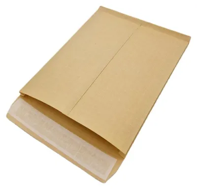 Image de Pochettes à soufflets 30 mm Kraft armé 130 gr 26 : 275 x 365 mm - lot de 50