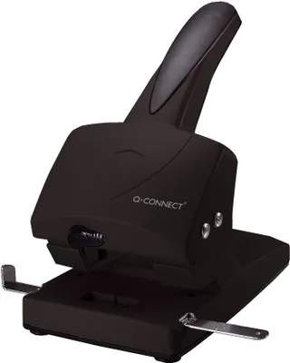 Produktbild von Q-Connect Großraumlocher - 63 Blatt, schwarz