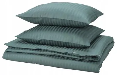 Produktbild von IKEA NATTJASMIN Bettwäsche-Set, blau-grün, Baumwollsatin