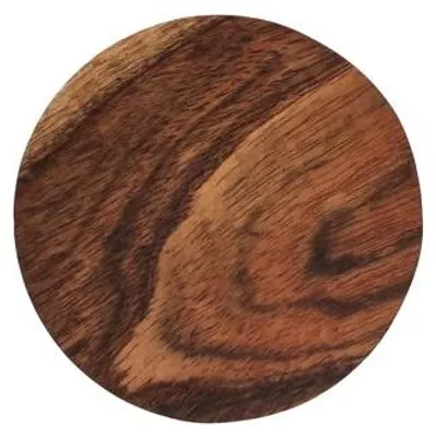 Productafbeelding van Pomax Hommage onderzetter van acaciahout, bruin, Ø 10 x H 1 cm