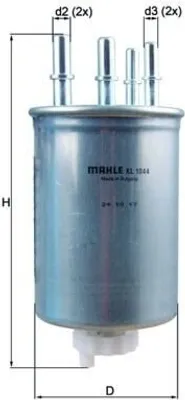 Produktbild von Kraftstofffilter KNECHT KL 1044