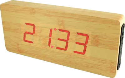 Obrázok produktu pre Digitálny LED budík/ hodiny MPM s dátumom a teplomerom 3672.51,