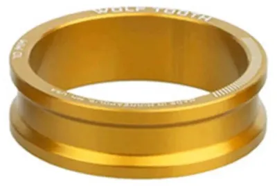 Produktbild von Wolf Tooth Steuersatz Spacer, 1 1/8", 10mm, gold