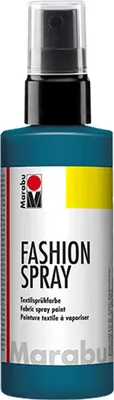 Produktbild von Marabu Textilsprühfarbe "Fashion Spray" petrol 100 ml