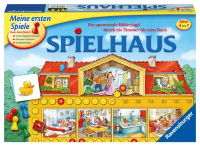 Produktbild von Ravensburger 21424 - Spielhaus - Kinderspielklassiker, spannende Bilderjagd für