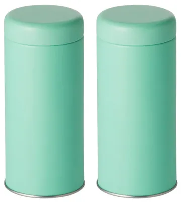 Produktbild von Solidchoice – Set aus 2 hochwertigen Teedosen mit Aromaschutz