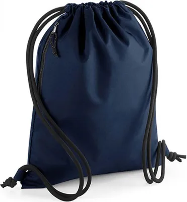 Produktbild von BagBase BG281 | Recycled Gymsac, 40 x 48 cm - Farbe: Navy - Größe: 40 x 48 cm