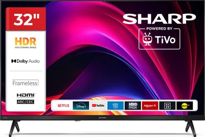 Produktbild von Sharp 32HE2745E Fernseher 32 Zoll Smart TV powered by TiVo - HDR Fernseher mit HD Auflösung (2026)