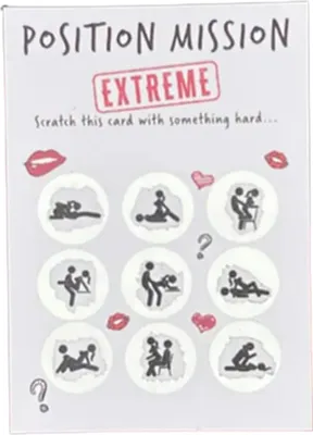 Produktbild von 1 Stück/3 Stück Rubbelkarte, freche Sexposition, Rubbelkarte, Jahrestag, Urlaub, romantisches Date-Night-Spiel für Paare