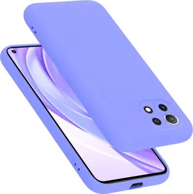Immagine prodotto di Cadorabo custodia protettiva per Xiaomi Mi 11 LITE (4G / 5G) / 11 LITE NE custodia in viola telefono cellulare Case Cover TPU Etui