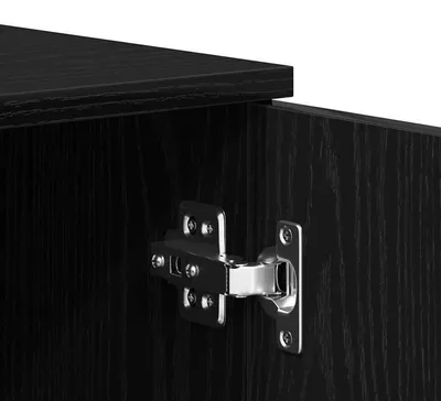 Imagen del producto de Mueble de almacenamiento – Elegante armario en mate con tiradores dorados