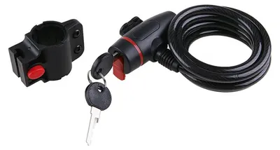 Obrázek produktu pro Zámek na kolo 120cm/8mm 23290