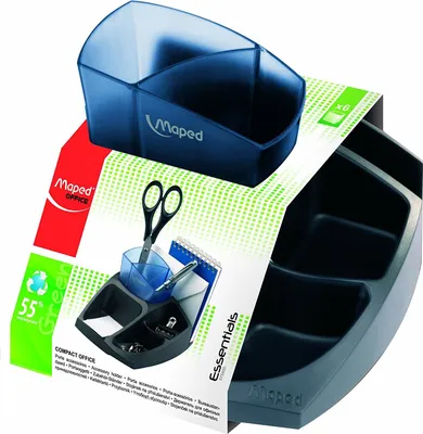 Immagine prodotto di Maped 575400 Portautensili Essentails Verde nero/blu