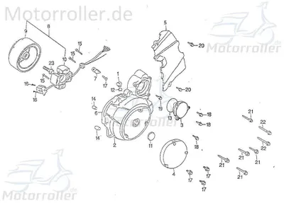 Produktbild von SMC Verschluß-Schraube Chopper 125 Roller 125ccm 4Takt Motorroller.de Verschluss-Schraube 170ccm 4Takt Scooter Ersatzteil Service Inpektion