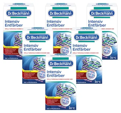 Produktbild von 6 x Dr. Beckmann Intensiv Entfärber je 200g Hand - und Maschinenwäsche