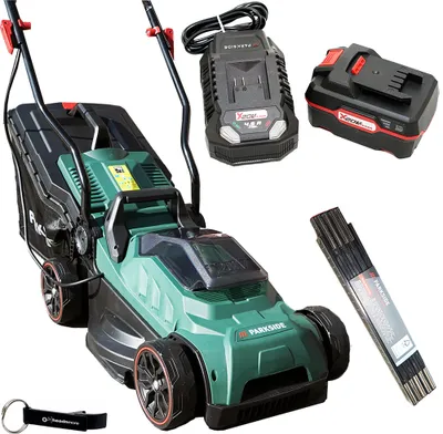 Image de Tondeuse à gazon sans fil PARKSIDE® 20 V avec batterie (4 Ah) et chargeur (4,5 A) inclus