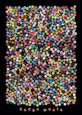 Produktbild von Badge Mania – 61x91 cm – Poster