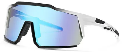 Produktbild von VeyRey Sportsonnenbrille Adha schwarz fassung blau gläser Univerzální