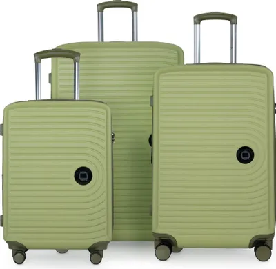Obrázok produktu pre HAUPTSTADTKOFFER - Mitte - Sada 3 kufrov s tvrdou škrupinou XXL rozšírenie, 4 dvojité kolieska cestovná batožina Hardcase Luggage (S, M & L) TSA, Kiwi