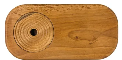 Productafbeelding van Mixlab Houten serveerplank 32x16 cm - 6 stuks