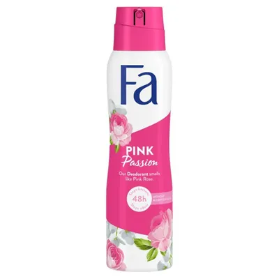 Zdjęcie produktu dla Fa Pink Passion 48h Dezodorant w sprayu o zapachu ranym, 150ml