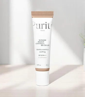 Obrázek produktu pro PURITO SEOUL Wonder Releaf Centella BB #21 Light Beige Cream 30 ml - krém BB