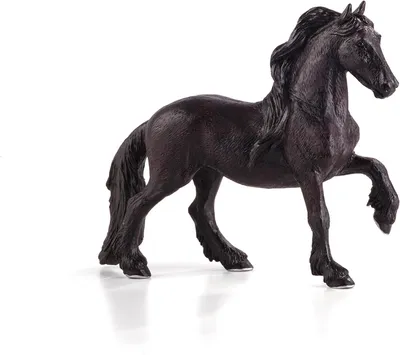 Obrázok produktu pre Mojo Fun Friesian Mare, 3 rok / roky, HORSE WORLD, Čierna, Polyvinylchlorid (PVC)