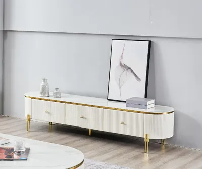 Immagine prodotto di Porta TV RTV Lowboard Bianco Moderna Credenza Soggiorno Legno Nuovo