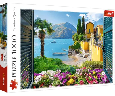 Produktbild von Trefl, Blick auf den Comer See, 1000 Teile Puzzle