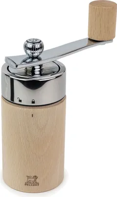 Produktbild von PEUGEOT Muskatnussmühle ISEN 15cm Buchenholz Natur Stahlmahlwerk Gewürzmühle